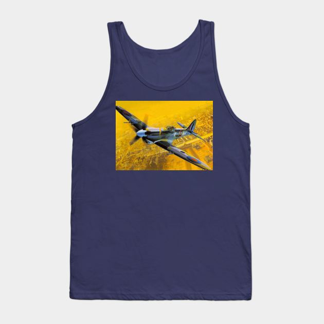 Spitfire Mk XIV Tank Top by Aircraft.Lover